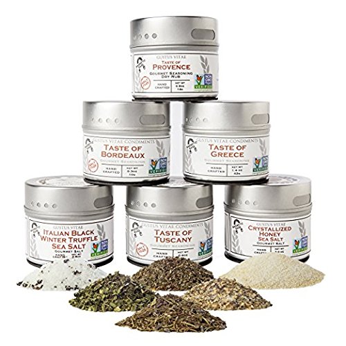 Luxury Gourmet Seasonings, Spices &Amp; Italian Black Truffle Sea Sa