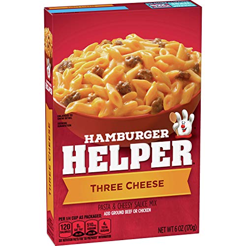 Hamburger Helper, Three Cheese, 6 Oz Box