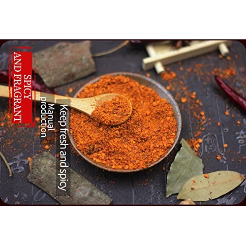 HaoBase Chinese chili dipping powder 17.63 oz/500g, szechuan Hot...