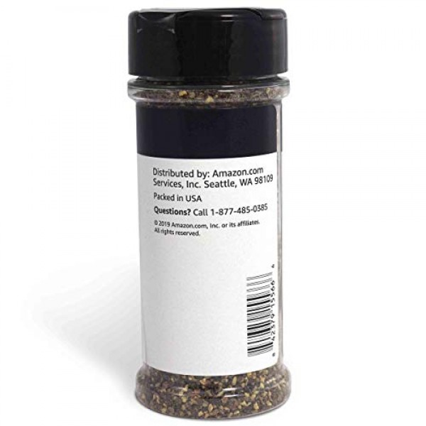 Brand - Happy Belly Black Pepper, Ground, 3 Ounces
