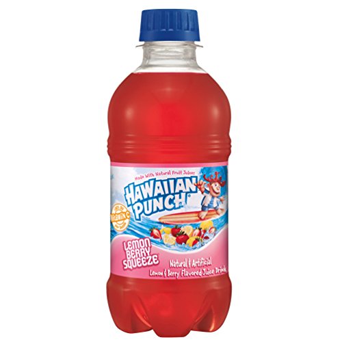 Hawaiian Punch Lemon Berry Squeeze, 10 Fl Oz Bottles, 6 Count P