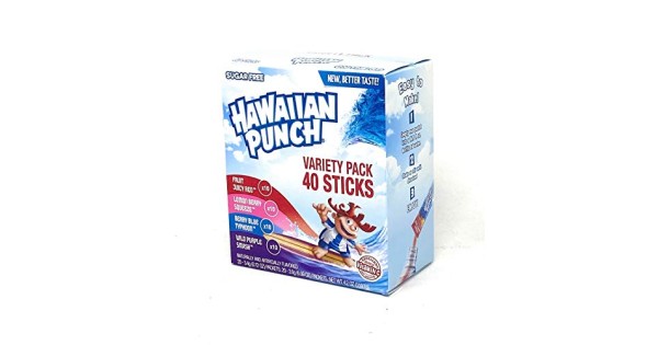 Hawaiian Punch Singles To Go Drink Mix Variety Pack 40 6595