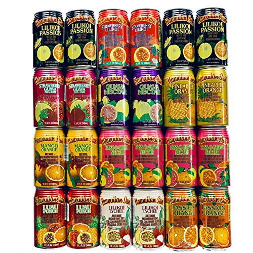 Hawaiian Sun Premium Tropical Juice Drink Party Bundle Of 10 Ass