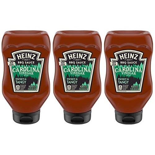 Heinz Bbq Sauce - Carolina Vinegar Style - Sweet &Amp; Tangy - Net W