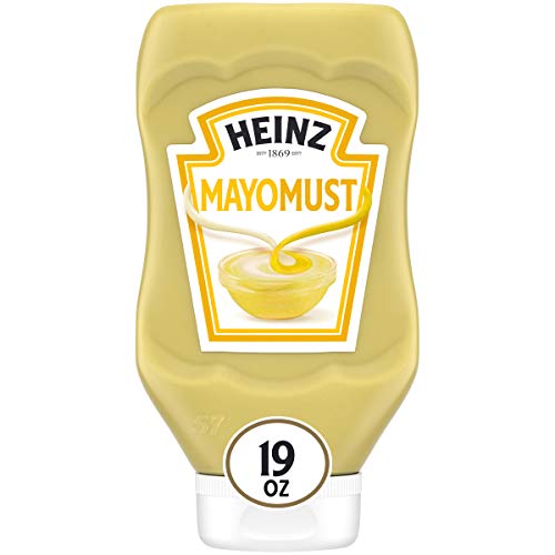 Heinz Mayomust Mayonnaise &Amp; Mustard Sauce, 19 Fl Oz Bottle Pack