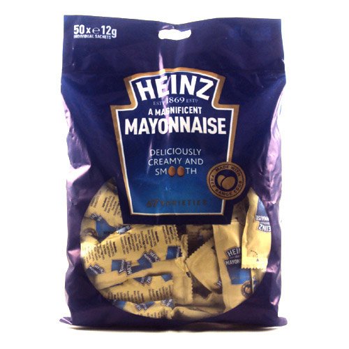 Heinz Mayonnaise Sachets - 50 X 12Gm