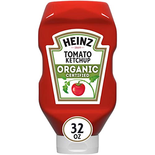 Heinz Organic Tomato Ketchup 32 Oz Bottles, Pack Of 12