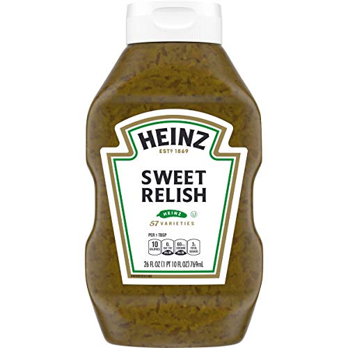 Heinz Sweet Relish 26 Fl Oz Bottles, Pack Of 9