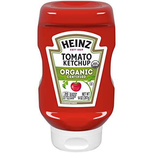 Heinz Organic Tomato Ketchup 14 Oz Bottles, Pack Of 6