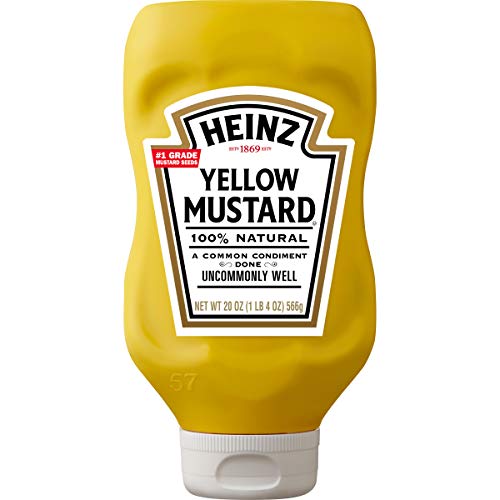 Heinz Yellow Mustard 20 Oz Bottle