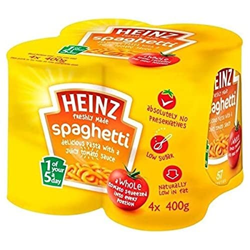 Original Heinz Spaghetti In Tomato Sauce Imported From The Uk En