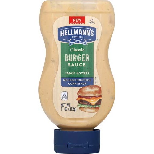 Hellmann’S Classic Burger Sauce Condiment 11 Oz