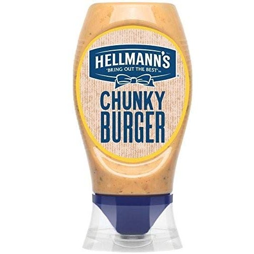 Hellmanns Chunky Burger Sauce - 250Ml 8.45Fl Oz