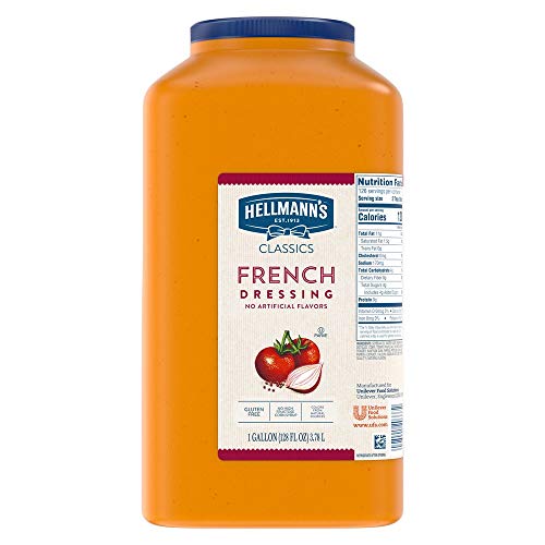 Hellmanns Classics French Salad Dressing Jug Gluten Free, No Ar