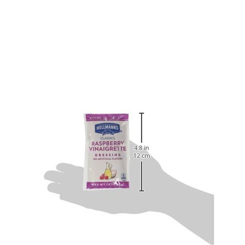 Hellmanns Classics Raspberry Vinaigrette Salad Dressing Portion