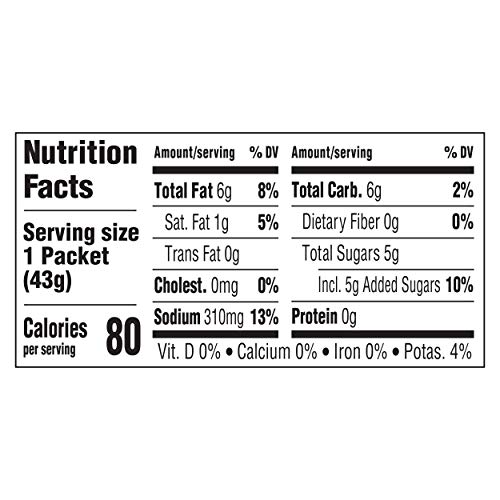 Hellmanns Classics Raspberry Vinaigrette Salad Dressing Portion