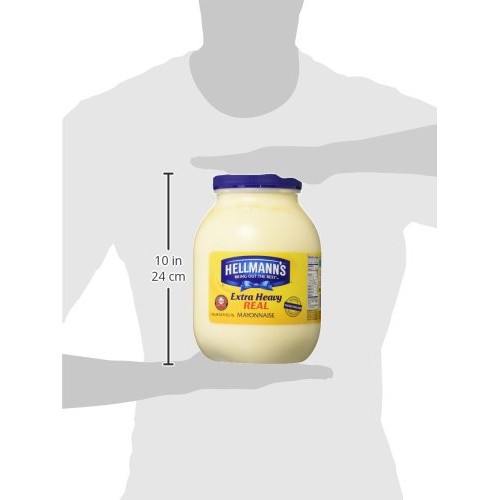 Hellmanns Extra Heavy Mayonnaise Jar Made With 100% Cage Free E