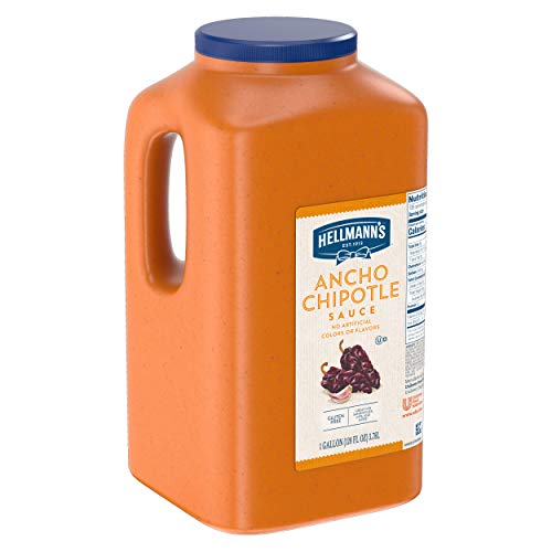 Hellmanns Real Ancho Chipotle Sauce Jug Vegetarian, Gluten Free