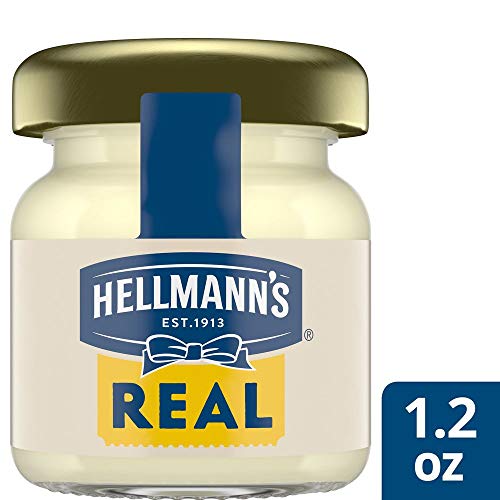 Hellmanns Real Mayonnaise Mini Jars Made With 100% Cage Free Eg