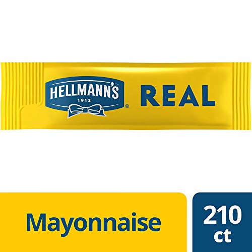 Hellmanns Real Mayonnaise Stick Packets Easy Open, Made With 10