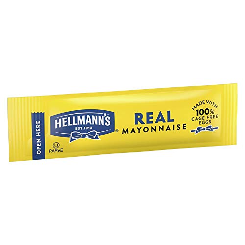 Hellmanns Real Mayonnaise Stick Packets Easy Open, Made With 10