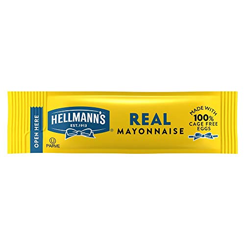 Hellmanns Real Mayonnaise Stick Packets Easy Open, Made With 10