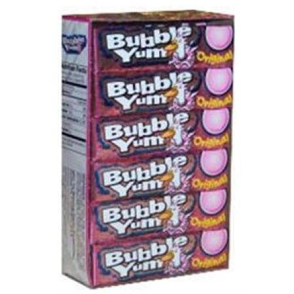 Bubble Yum Original Bubble Gum - 5-Piece Pack