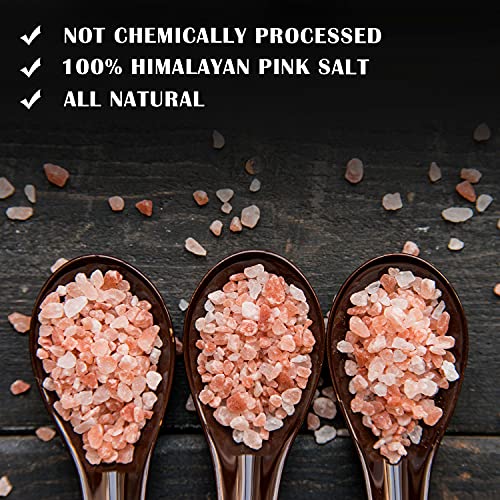 Himalayan Chef Pink Himalayan Salt, Coarse Grain - 4 lbs 2X2 Po...