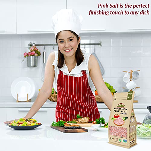 Himalayan Chef Pink Himalayan Salt, Coarse Grain - 4 lbs 2X2 Po...