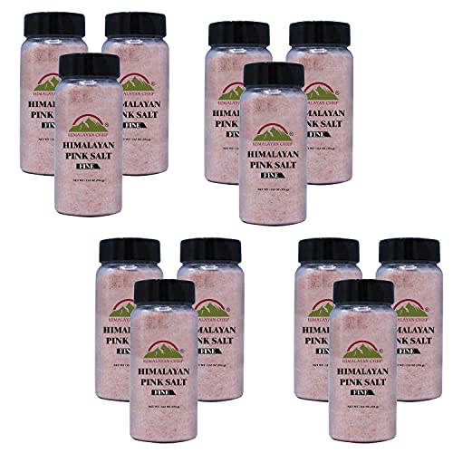 Himalayan Chef Pink Salt Shaker-12.50oz/Each, 9.37 Lbs