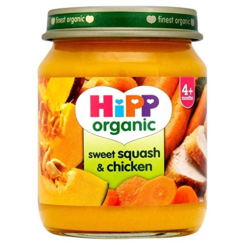 Hipp Organic Sweet Squash &Amp; Chicken 4Mth+ 125G