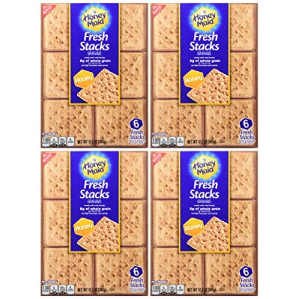 Nabisco, Honey Maid, Fresh Stacks, Honey Graham, 12.2oz Box