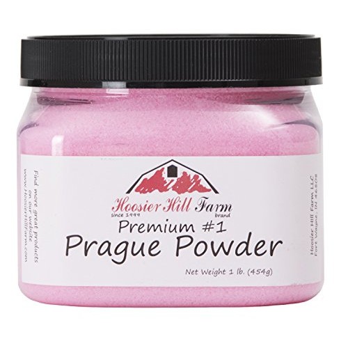 Hoosier Hill Farm Prague Powder Curing Salt, Pink, 1 Pound