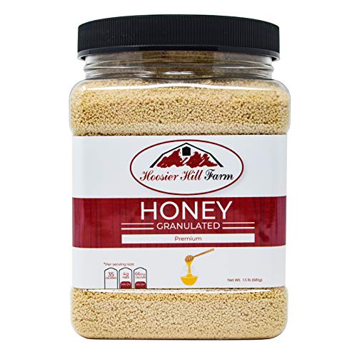 Hoosier Hill Farm Granulated Honey Crystals, 1.5 Lb