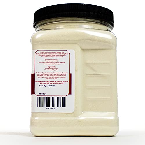 Hoosier Hill Farm Agar Agar Powder, 1 Lb.