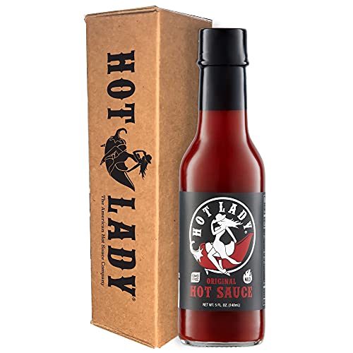 Hot Lady Hot Sauce - All Natural Gourmet Chili Sauce, Ripe Chili