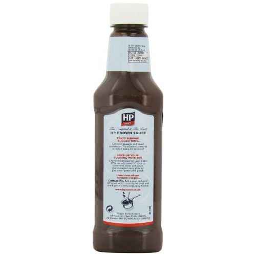 H P Sauce, 15-Ounce Plastic Bottles Pack Of 4 - Expiration Dat