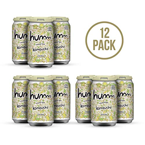 Humm Kombucha Coconut Lime - 2 Billion Probiotics For Gut Health