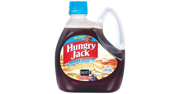 Hungry Jack Sugar Free Low Calorie Butter Flavored Syrup ...