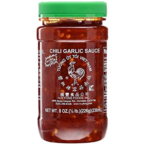 Huy Fong Chili Garlic Sauce, 8 oz - 3 pack