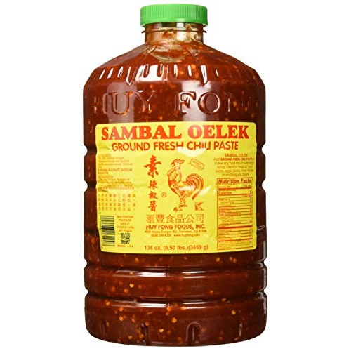 Huy Fong Sambal Oelek, 8.5 Pound ,Chili,136 Ounce