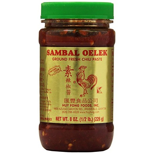 Huy Fong Sambal Oelek Chili Paste, 8 Oz