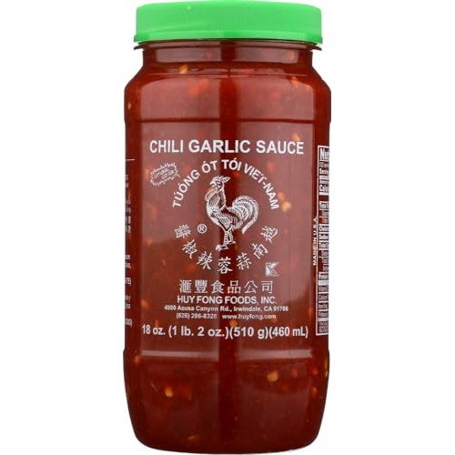 Huy Fong Sauce Chili Garlic,18 oz, 2 Pack