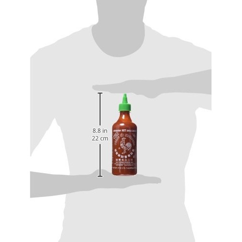 Huy Fong, Sriracha Hot Chili Sauce, 17 Ounce Bottle Pack Of 2