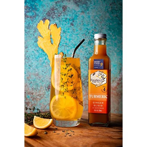 ImmuneSchein Turmeric Ginger Elixir Shots - Handcrafted from Org...