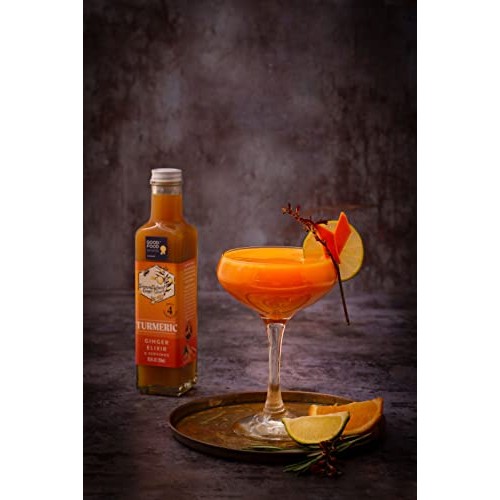 ImmuneSchein Turmeric Ginger Elixir Shots - Handcrafted from Org...