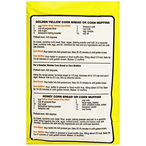 Indian Head Yellow Corn Meal, 32 Oz.