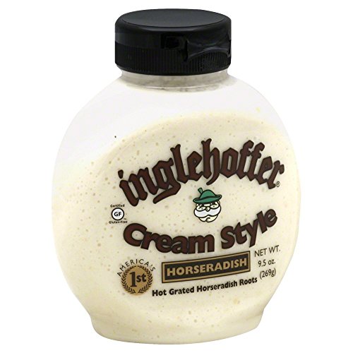 Inglehoffer Cream Style Horseradish, 9.5-Ounce Squeezable Bottle