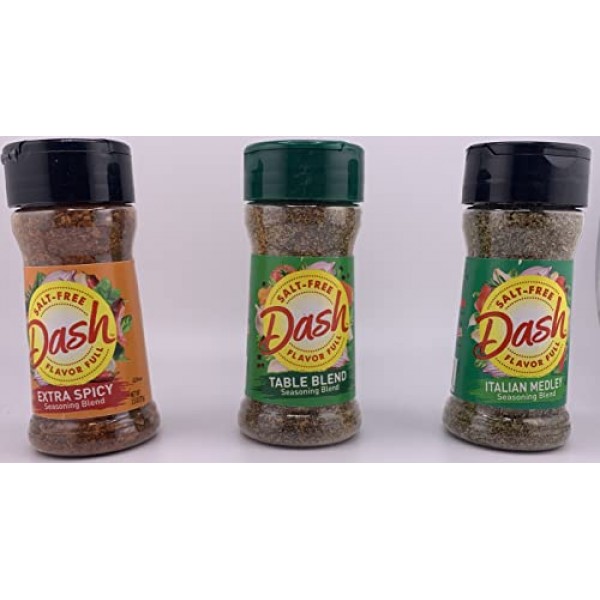  Mrs Dash Seasoning Salt Free Variety 12 Pack by