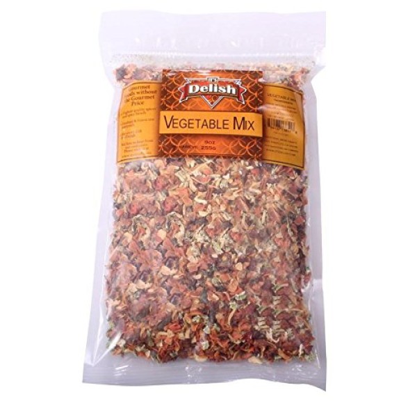 Vegetable Soup Mix by Its Delish, 5 lbs Bag 80 oz Bulk | Dehyd